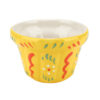 Ceramic Mini Cup With Pattern (Red/Yellow) - Thumbnail Image 1